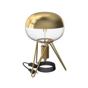 Calex Tripod tafellamp, goud