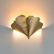 Wandlamp Ginkgo Tre in goud