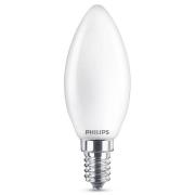 Philips LED kaarslamp E14 B35 4,3W 827 opaal