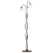 Vloerlamp Sonia Florentiner, 3-lamps brons