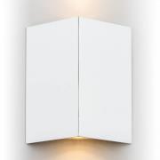 Wandlamp Smaga up/down van staal, chroom