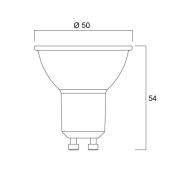 Sylvania LED reflector GU10 2W 4.000K 360 lm