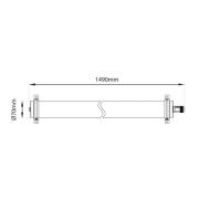 SLC Lava LED plafondlamp van PMMA IP69