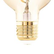 LED lamp E27 4W G60 2.000K Filament amber dimbaar