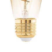 LED lamp E27 4W ST48 2.000K Filament amber dimbaar