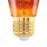 LED lamp E27 4W ST48 2.000K filament koper dimbaar