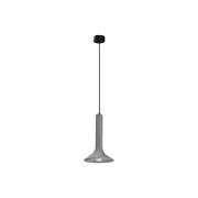 Funnel hanglamp, beton, grijs