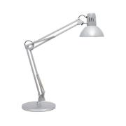 Bureaulamp MAULstudy, zilver, voet