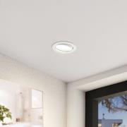 Arcchio LED inbouwlamp Katerin, wit, draaibaar, SETE