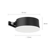 Philips LED wandlamp Vynce, Ø kop 11,2 cm