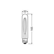 OSRAM LED Vintage 1906, buis, goud, E27, 4,8 W, 822, dimbaar.