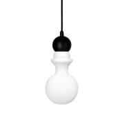 Hanglamp Paris 1920 XS, hoogte 25 cm, glas, wit