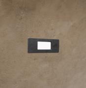 Inbouwlamp Nina IP55 zwart/opaal 15 cm R7s CCT kunsthars