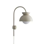 FRANDSEN Vlinder wandlamp, bruingrijs