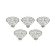 Prios LED reflectorlamp GU5.3 4.9W 500lm 36° helder 827 set van 5