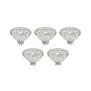 Prios LED reflectorlamp GU5.3 4.9W 500lm 36° helder 830 set van 5