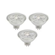 Prios LED reflectorlamp GU5.3 4.9W 500lm 36° helder 830 set van 3