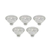 Prios LED reflectorlamp GU5.3 4.9W 500lm 36° helder 840 set van 5