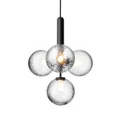 Nuura Miira 4 hanglamp 4-lamps grijs/helder