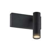 Wandlamp Sone, 1-lamp, zwart