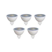 Prios LED reflectorlamp GU5.3 7.5W 621lm 36° wit 827 set van 5