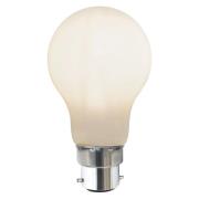 LED lamp B22 7,5W 2.700K Ra90 opaal