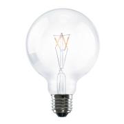Segula LED globe lamp 24V DC E27 G95 3W 927 Filament
