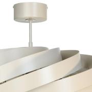 Euluna Vento plafondlamp, beige, Ø 60 cm