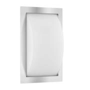 LED buiten wandlamp Ivett, roestvrij staal, sensor