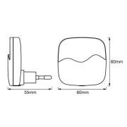 LEDVANCE Lunetta Wave LED-nachtlamp sensor