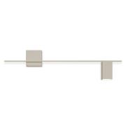 Vibia Structural 2610 LED wandlamp, lichtgrijs