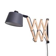 Schaarlamp Edward, grafiet