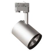 LED spot Marco voor 3-fasen railsysteem zilver 4.000K