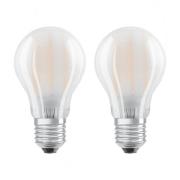 OSRAM LED lamp E27 6,5W warmwit 2 per set