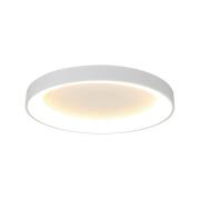 Plafondlamp Niseko II, CCT, afstandsbediening, Ø 65 cm, wit