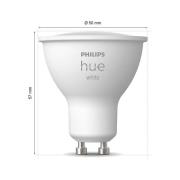 Philips Hue witte LED reflectorlamp GU10 4,2 W, set van 2