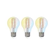 LUUMR Slimme LED E27 A60 7W ZigBee Tuya Philips Hue set van 3