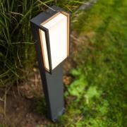 LED tuinlamp Qubo, RGBW smart bestuurbaar