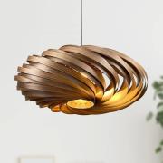 Gofurnit Veneria hanglamp, noten, Ø 60 cm