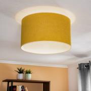 Plafondlamp Pastel Roller Ø 45 cm mosterd