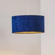 Fluweelzachte Lobelia hanglamp met gouden Innes