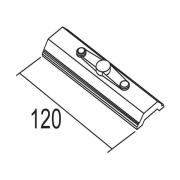 Ivela LKM Stootverbinding railophanging lengte 12 cm