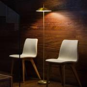 Vibia Mayfair - LED vloerlamp, goud mat