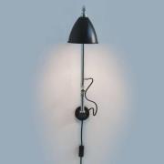 GUBI Bestlite BL5 wandlamp chroom/zwart