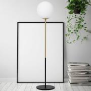 Vloerlamp Jugen, zwart/goud, 1-lamp