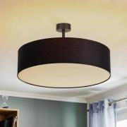 Plafondlamp Rondo met afstand, donkergrijs Ø 60 cm