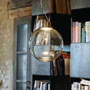 Modo Luce Orb LED hanglamp, koper, Ø 25 cm