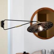 MARKET SET Gatsby wandlamp arm zwenkbaar zwart