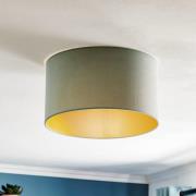Plafondlamp Golden Roller Ø 40 cm mintgroen/goud