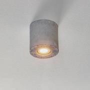 Plafondlamp Ara als betonnen cilinder Ø 10cm